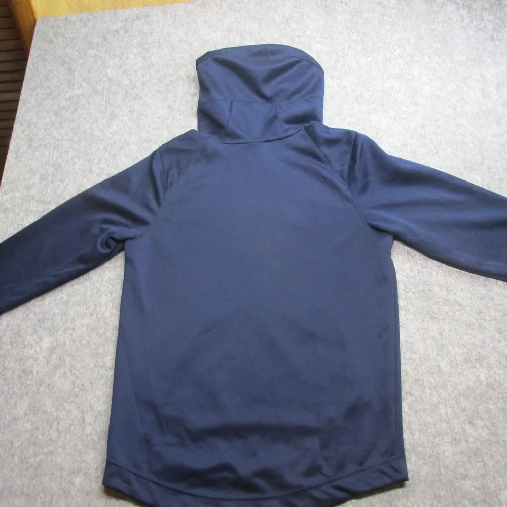 Nike Denver Nuggets Spotlight Pullover Hoodie features a scuba hood Small